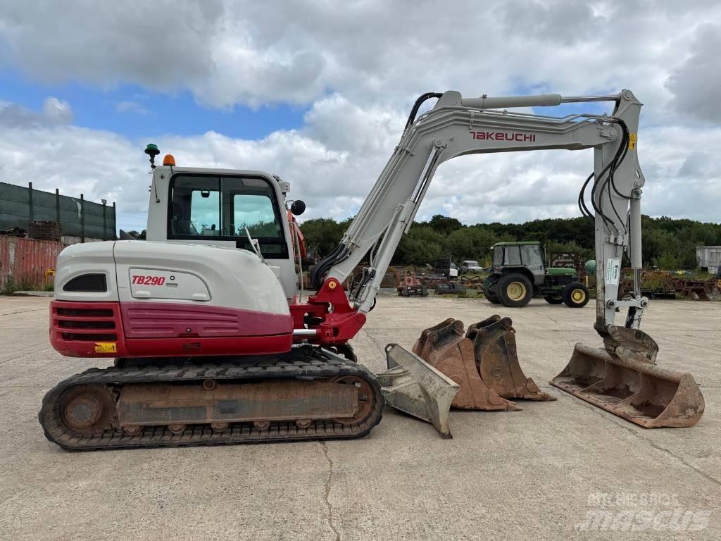 Takeuchi TB 290 Midigrävmaskiner 7t - 12t