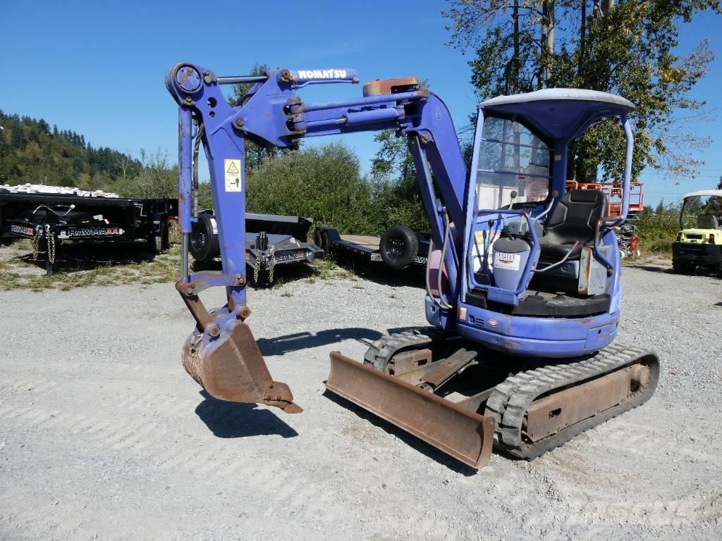 Komatsu PC20UU-3 Minigrävare < 7t