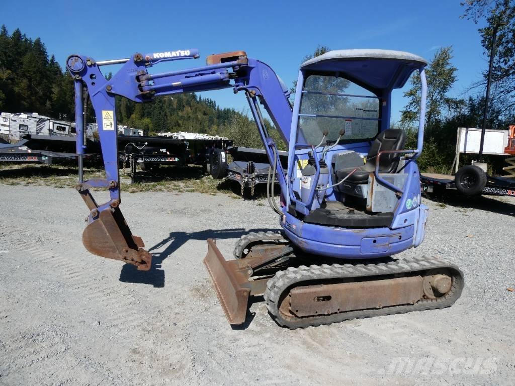 Komatsu PC20UU-3 Minigrävare < 7t