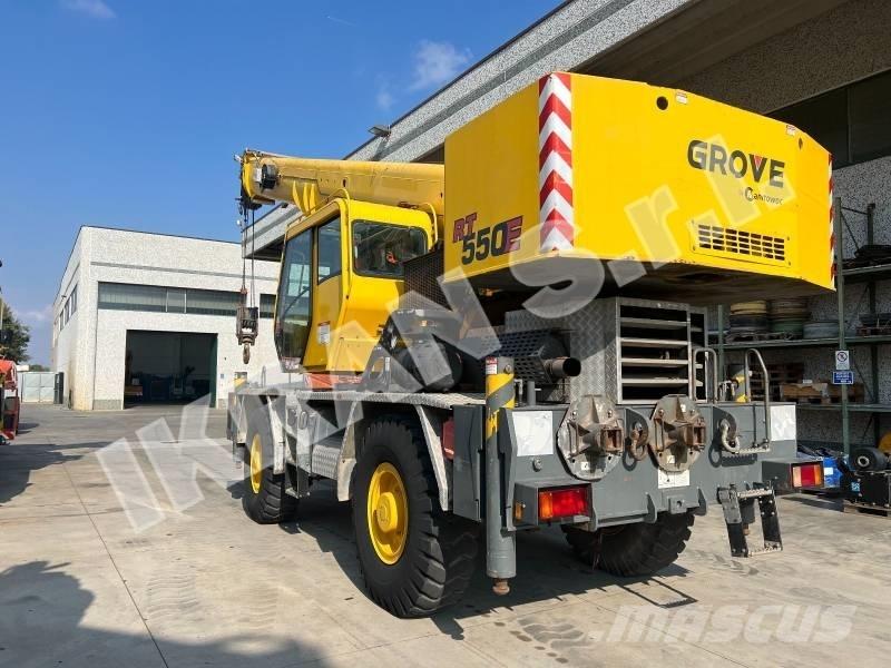 Grove RT550E Terrängkranar (Grov terräng)