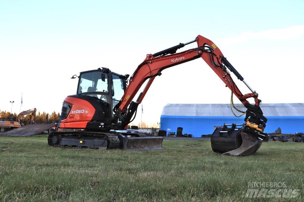 Kubota KX060-5 Minigrävare < 7t