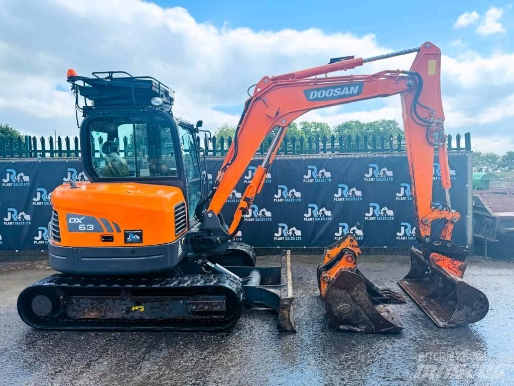Doosan DX 63-3 Bandgrävare