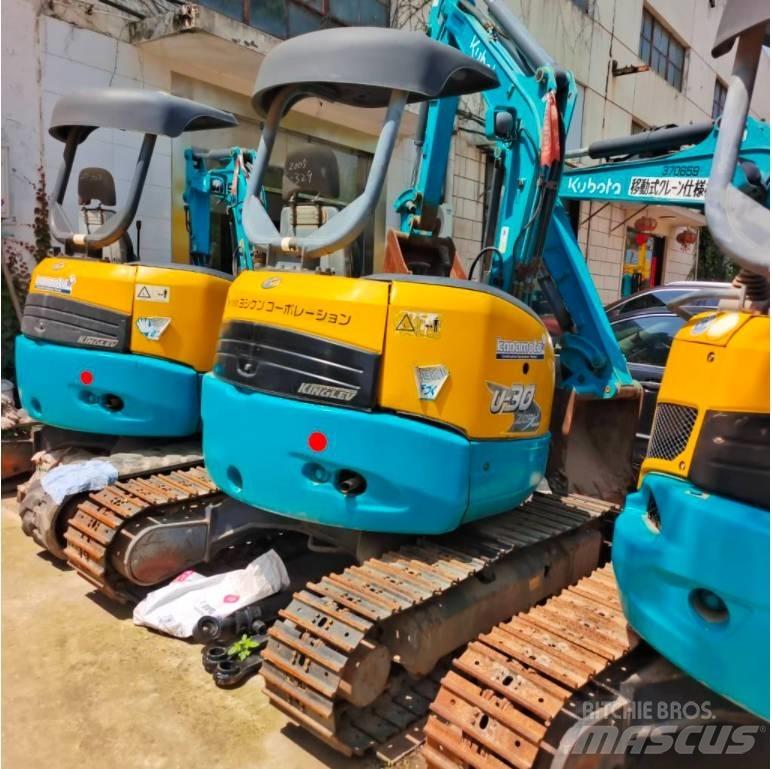 Kubota U 30 Minigrävare < 7t