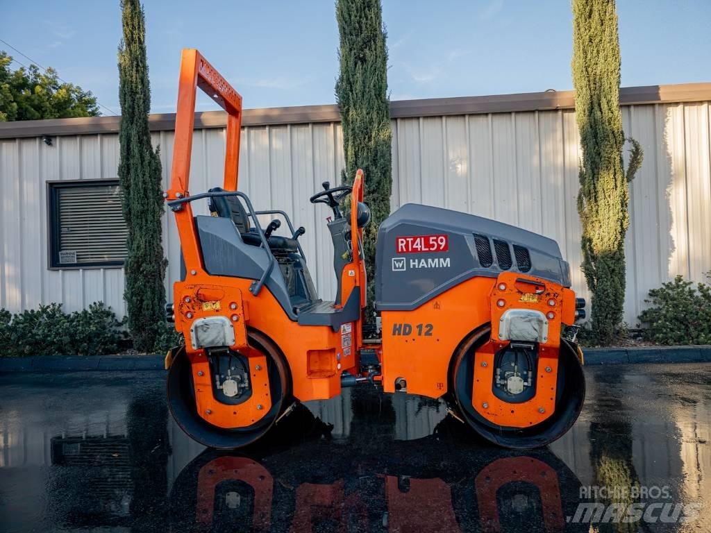 Hamm HD 12 Tvåvalsvältar