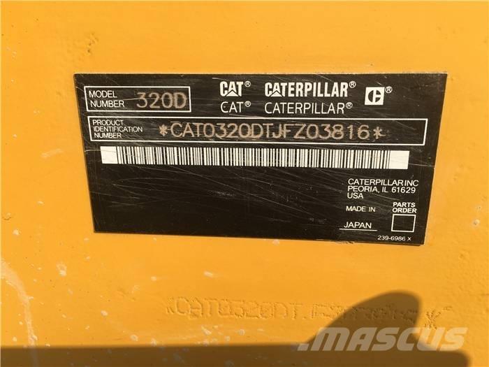 CAT 320 D Bandgrävare