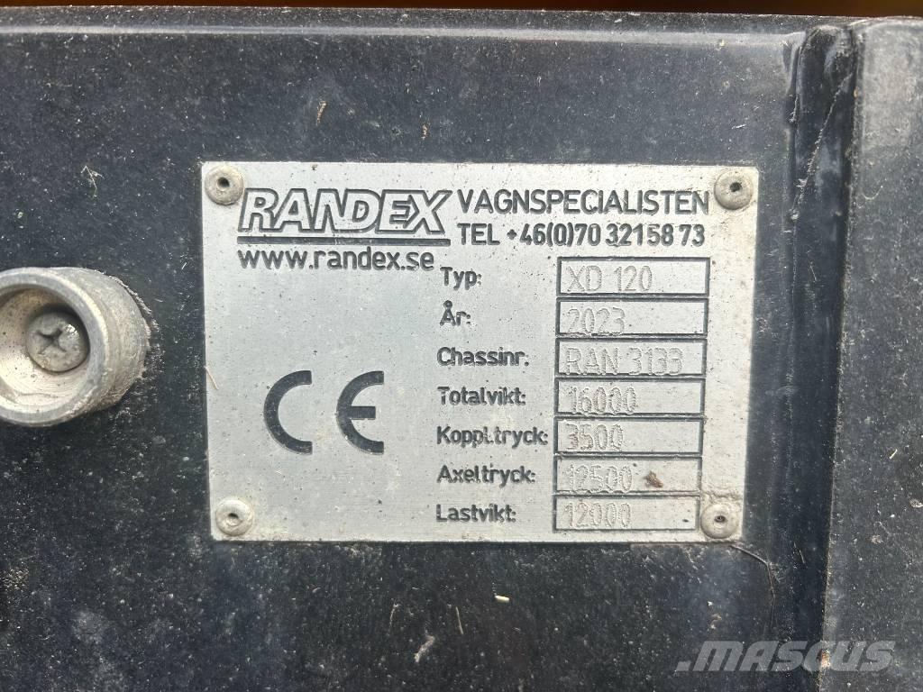 Randex XD 120 Tippvagnar