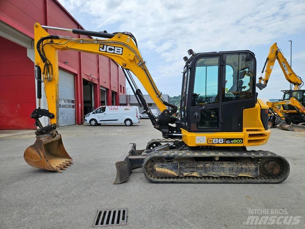 JCB 86 C-1 eco Midigrävmaskiner 7t - 12t