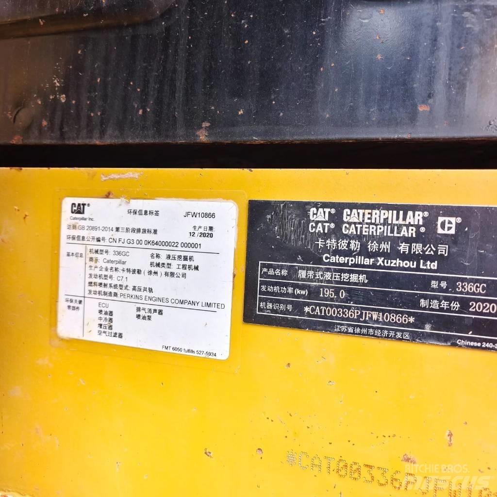CAT 336GC Bandgrävare