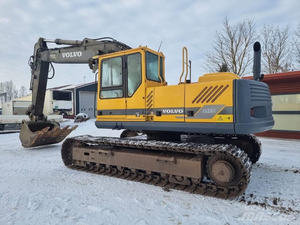 Volvo EC 280 LC Bandgrävare