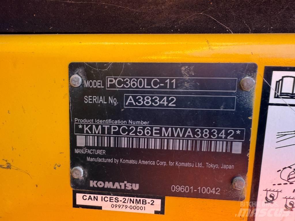 Komatsu PC360LC-11 Bandgrävare