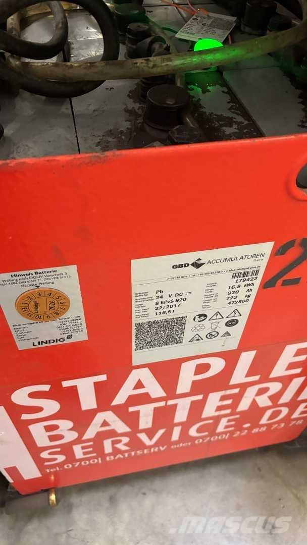 Linde E15 Elmotviktstruckar