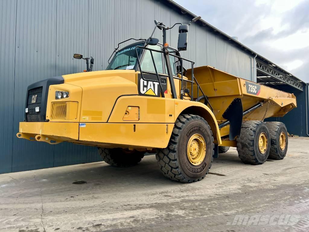 CAT 735C Midjestyrd dumper