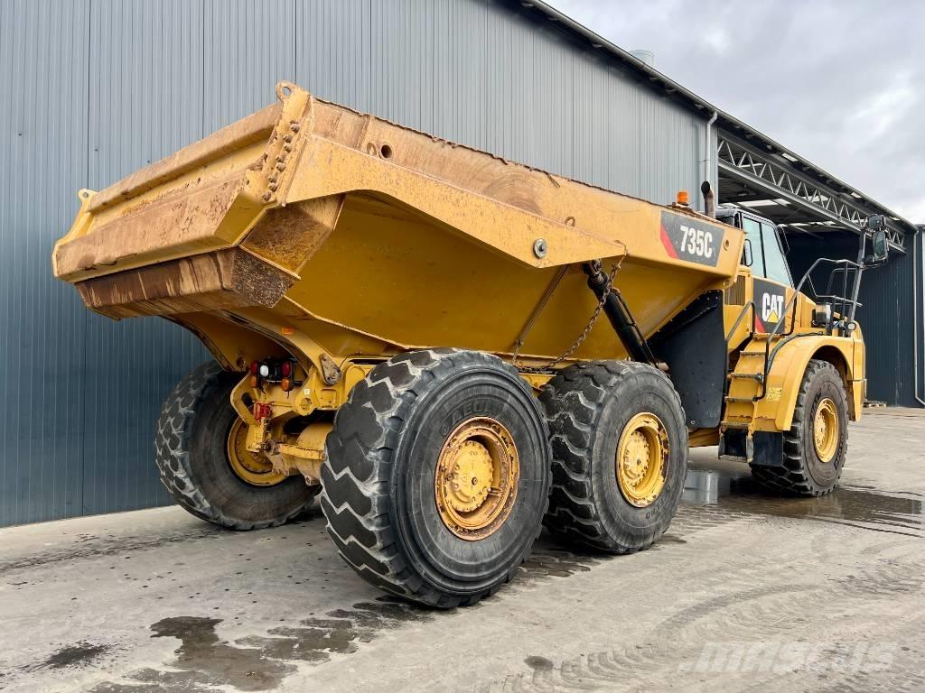 CAT 735C Midjestyrd dumper