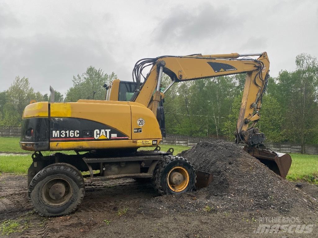 CAT M 316 C Hjulgrävare