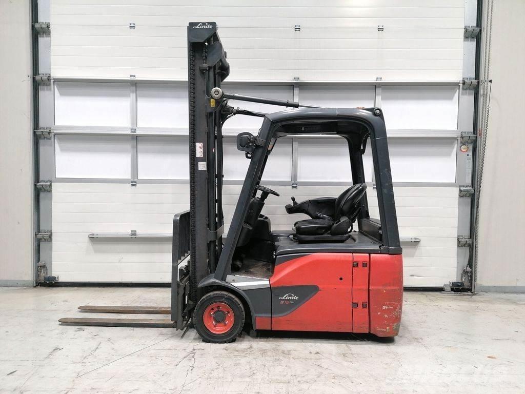 Linde E16-02 Elmotviktstruckar