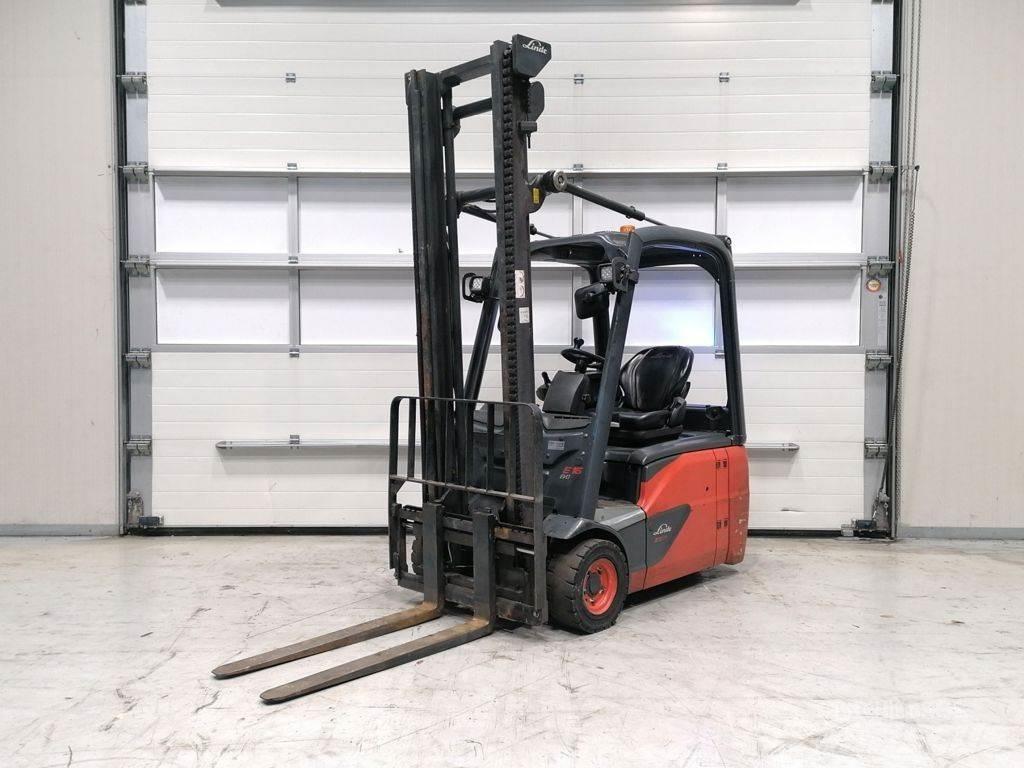 Linde E16-02 Elmotviktstruckar