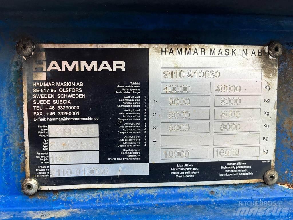 Hammar SL 30 SMS Containertrailer