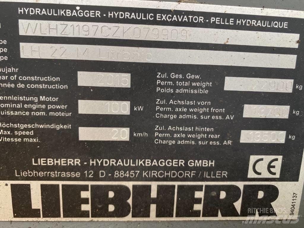 Liebherr LH 22 M Avfalls / industri hantering