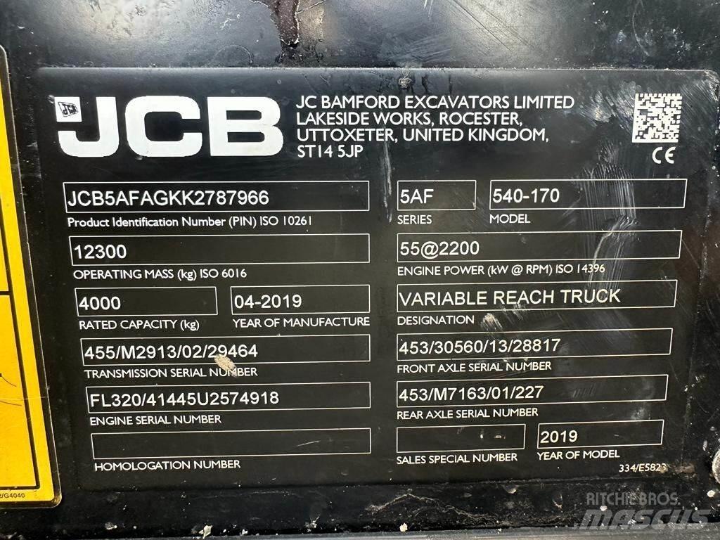 JCB 540-170 Teleskoplastare