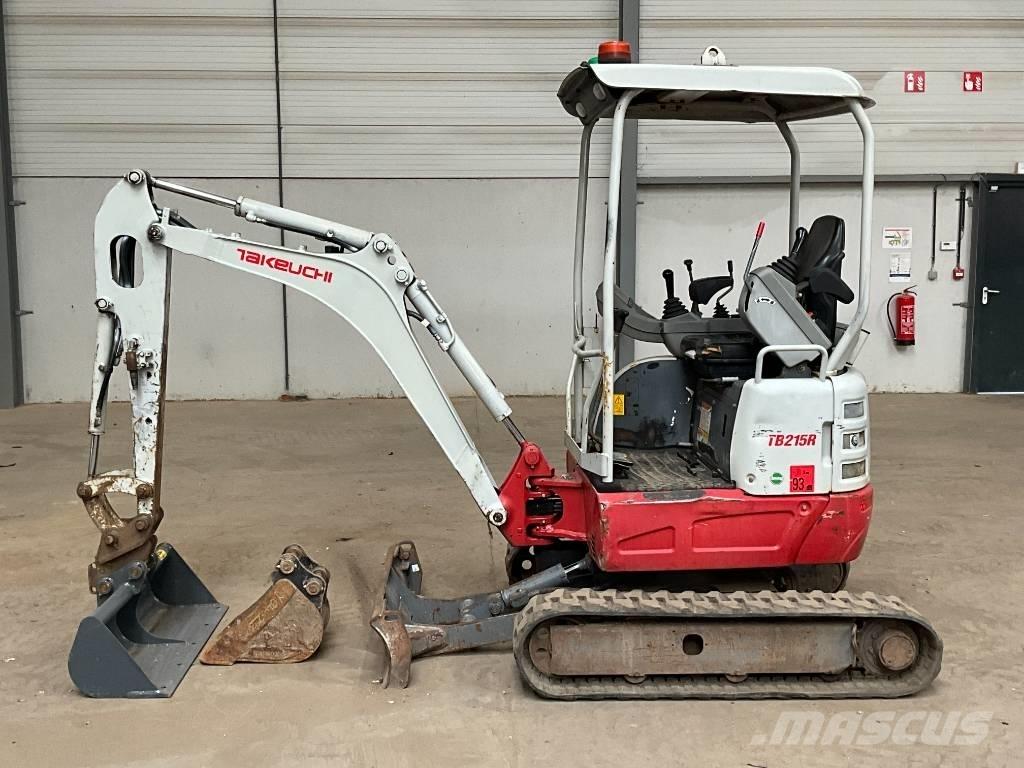 Takeuchi TB 215 R Minigrävare < 7t