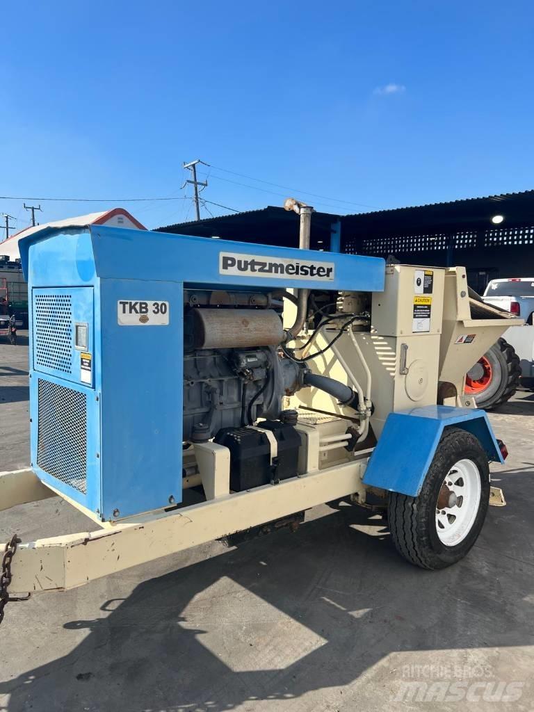 Putzmeister TKB30 Lastbilar med betongpump