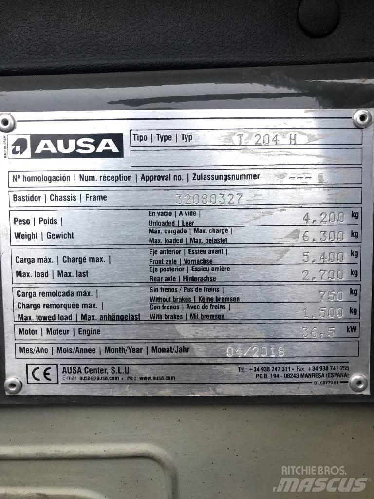 Ausa T 204 H Teleskoplastare