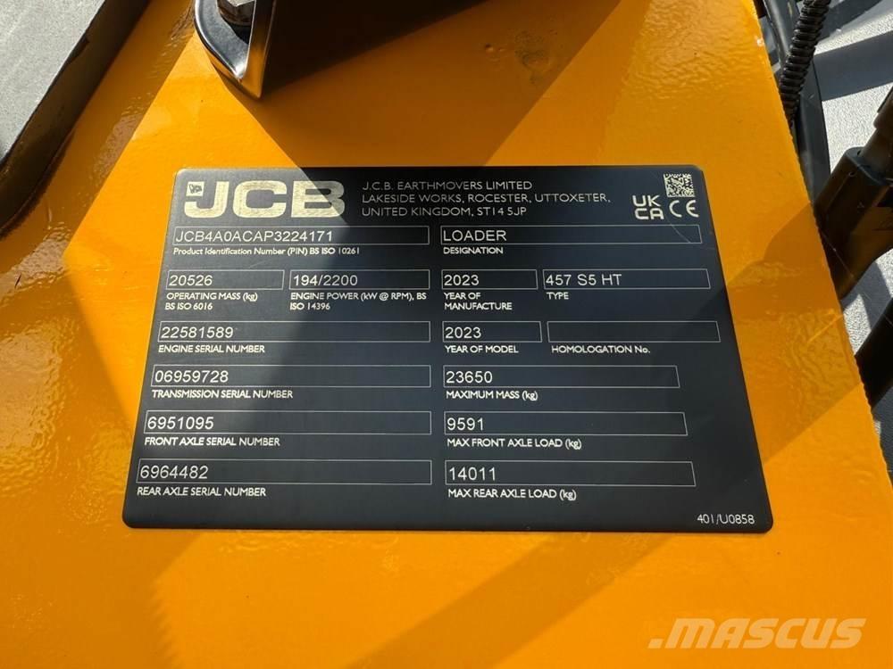 JCB 457 HT Hjullastare