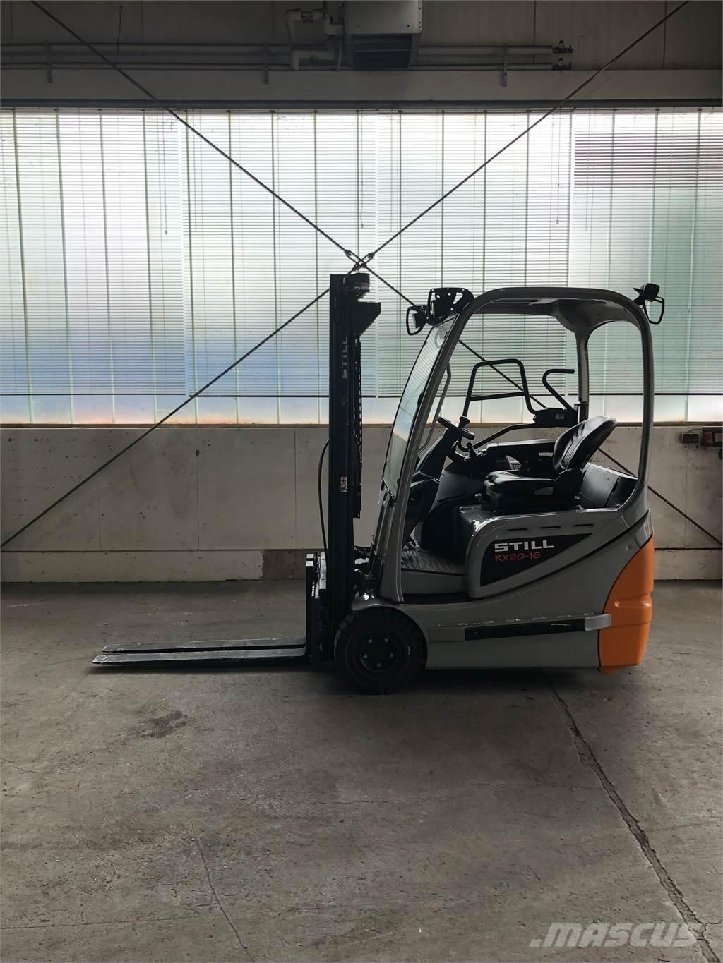 Still RX20-16 Elmotviktstruckar