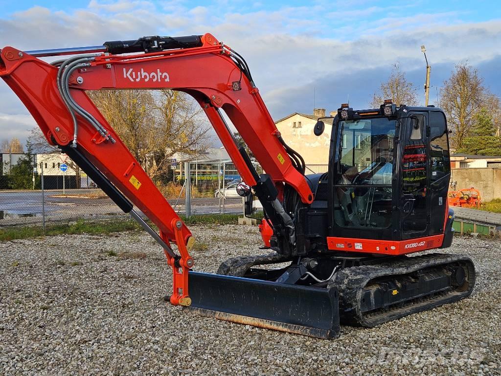 Kubota KX 080-4 Midigrävmaskiner 7t - 12t