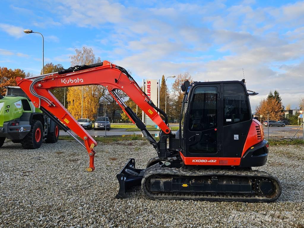 Kubota KX 080-4 Midigrävmaskiner 7t - 12t