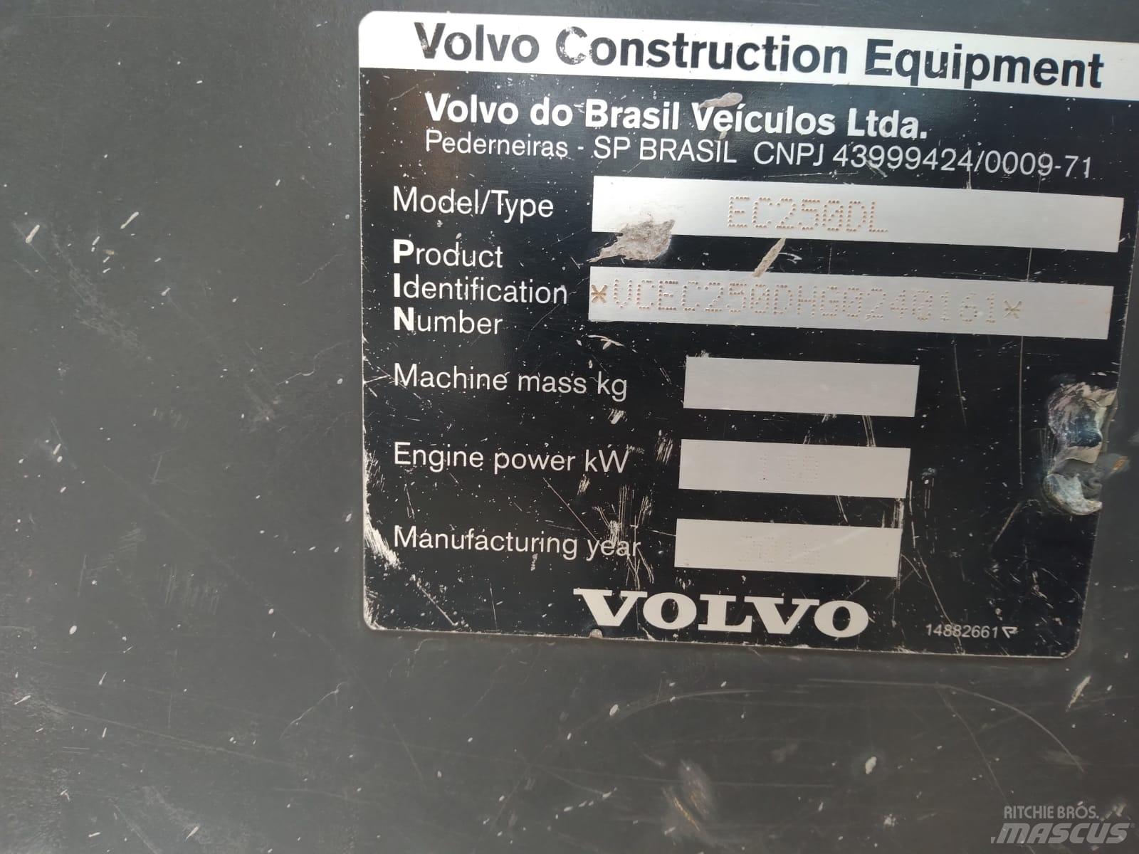 Volvo EC 250 D L Bandgrävare