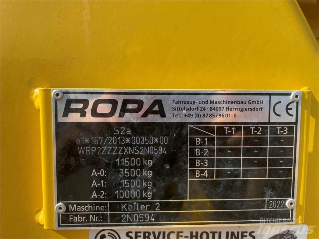 Ropa KEILER 2 Potatisupptagare och potatisgrävare