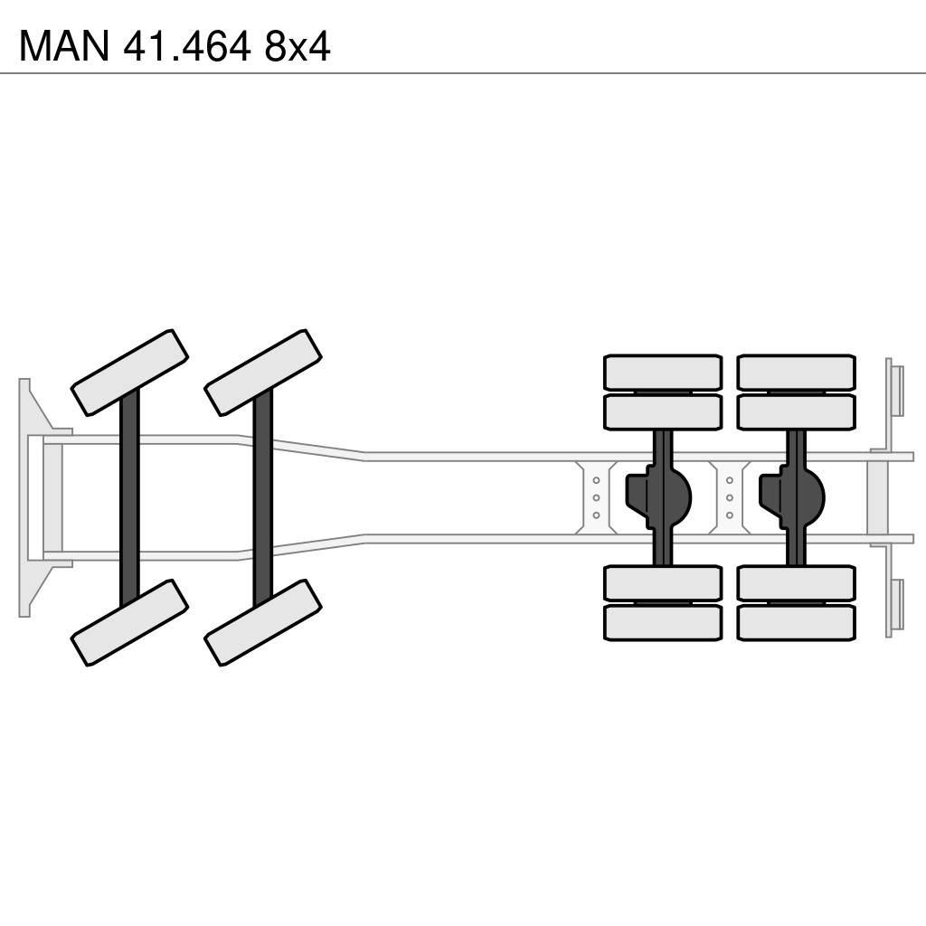 MAN 41.464 8x4 Slamsugningsbil