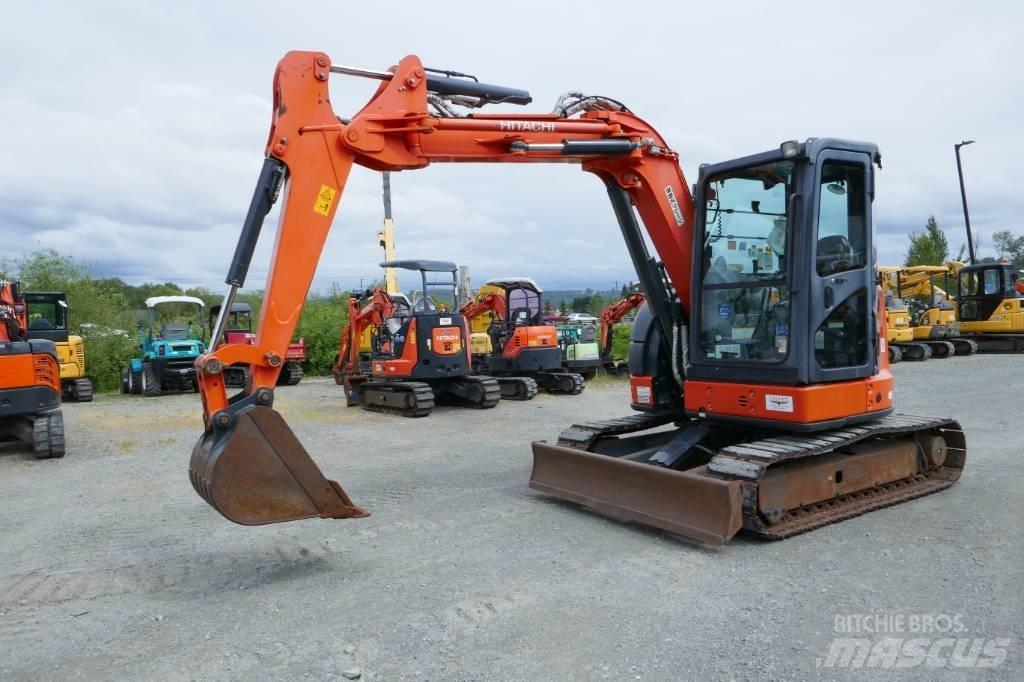 Hitachi ZX55UR-5B Minigrävare < 7t