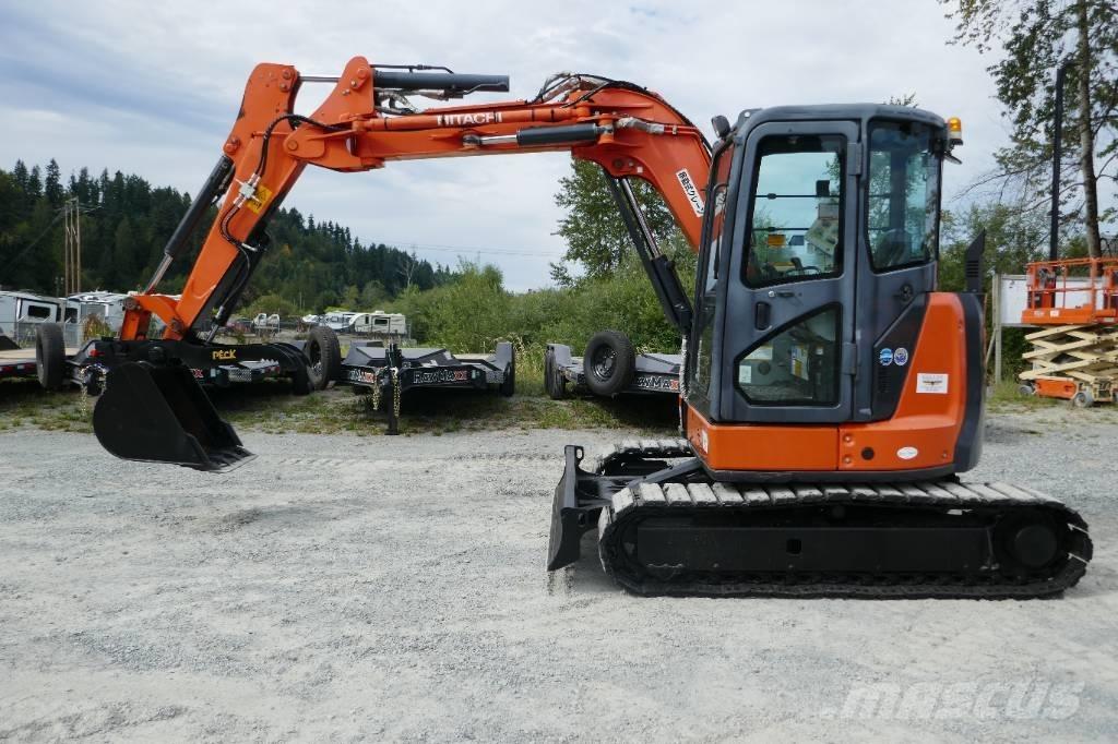 Hitachi ZX55UR-5B Minigrävare < 7t
