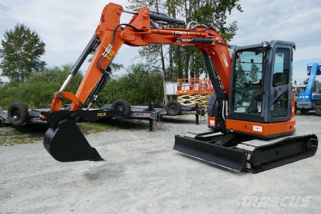 Hitachi ZX55UR-5B Minigrävare < 7t