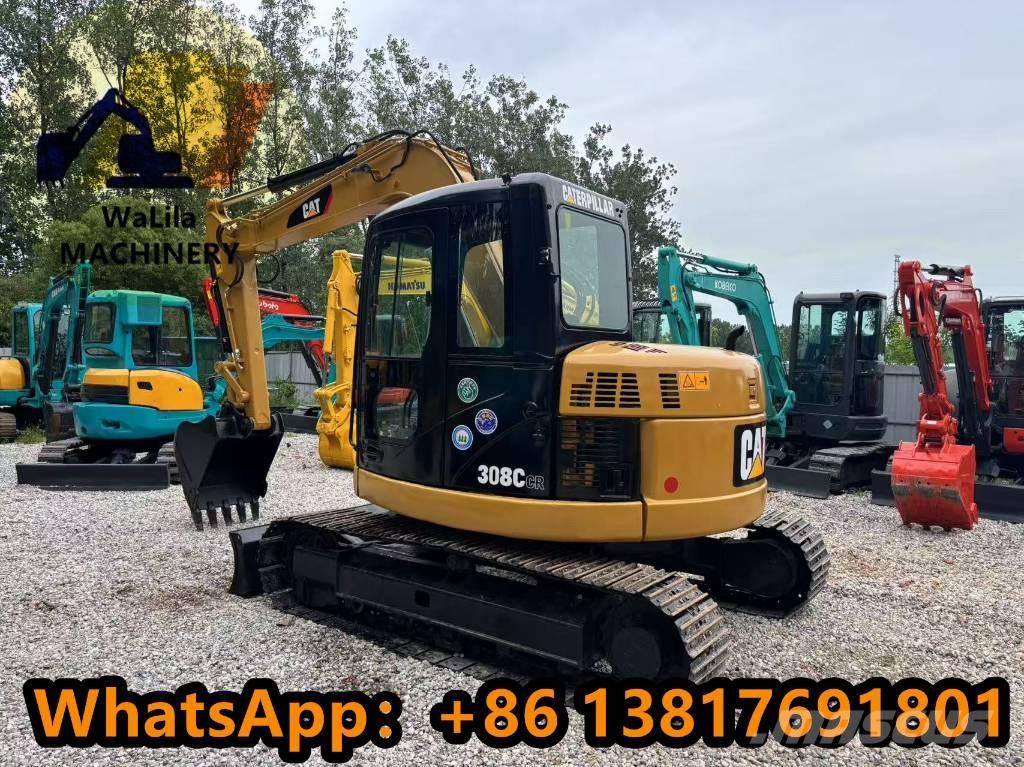 CAT 308 C CR Midigrävmaskiner 7t - 12t
