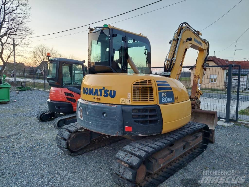 Komatsu PC 80 MR Midigrävmaskiner 7t - 12t