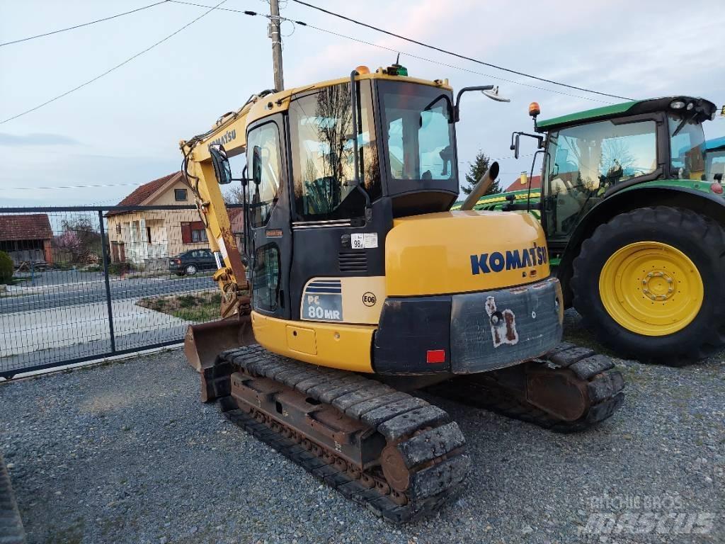 Komatsu PC 80 MR Midigrävmaskiner 7t - 12t