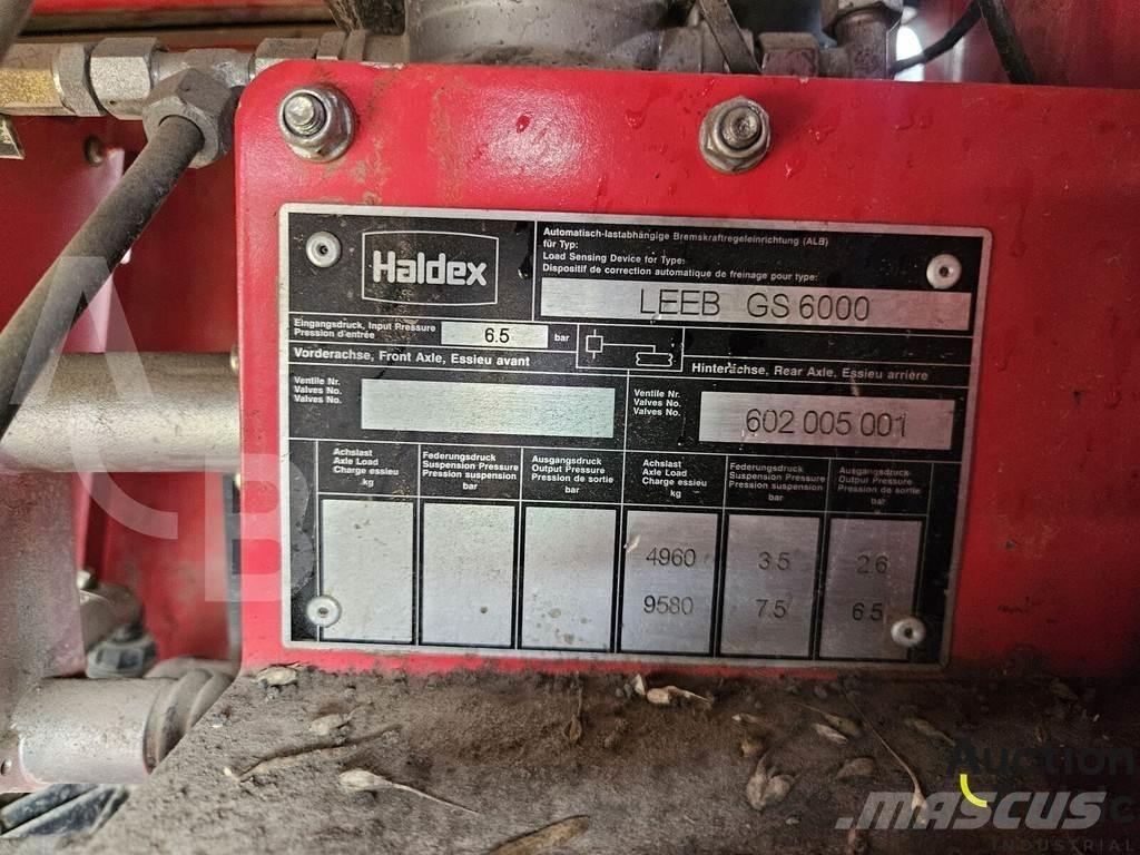 Horsch GS 6000 Dragna sprutor