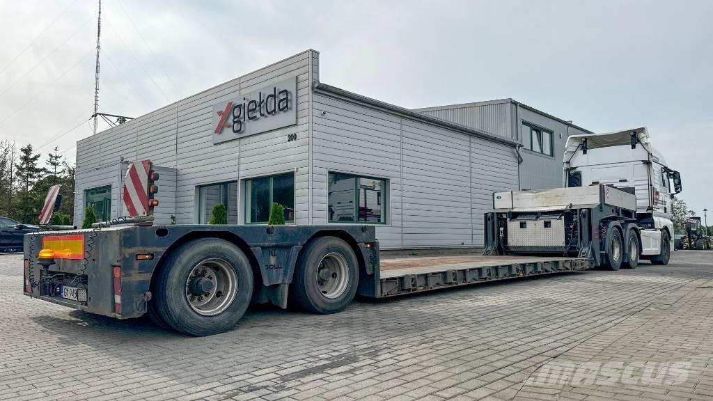 Doll T2H Låg lastande semi trailer