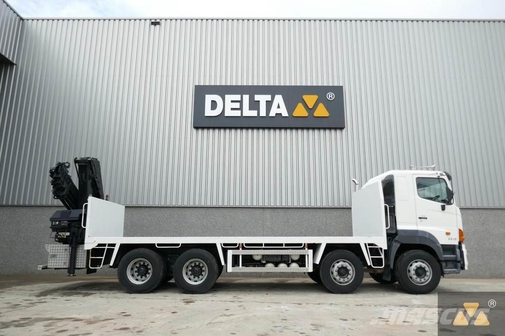 Hino 700FY crane Allterrängkranar