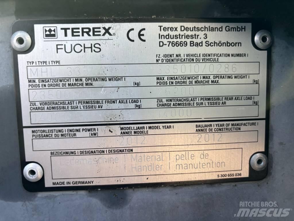 Fuchs MHL 335 Avfalls / industri hantering