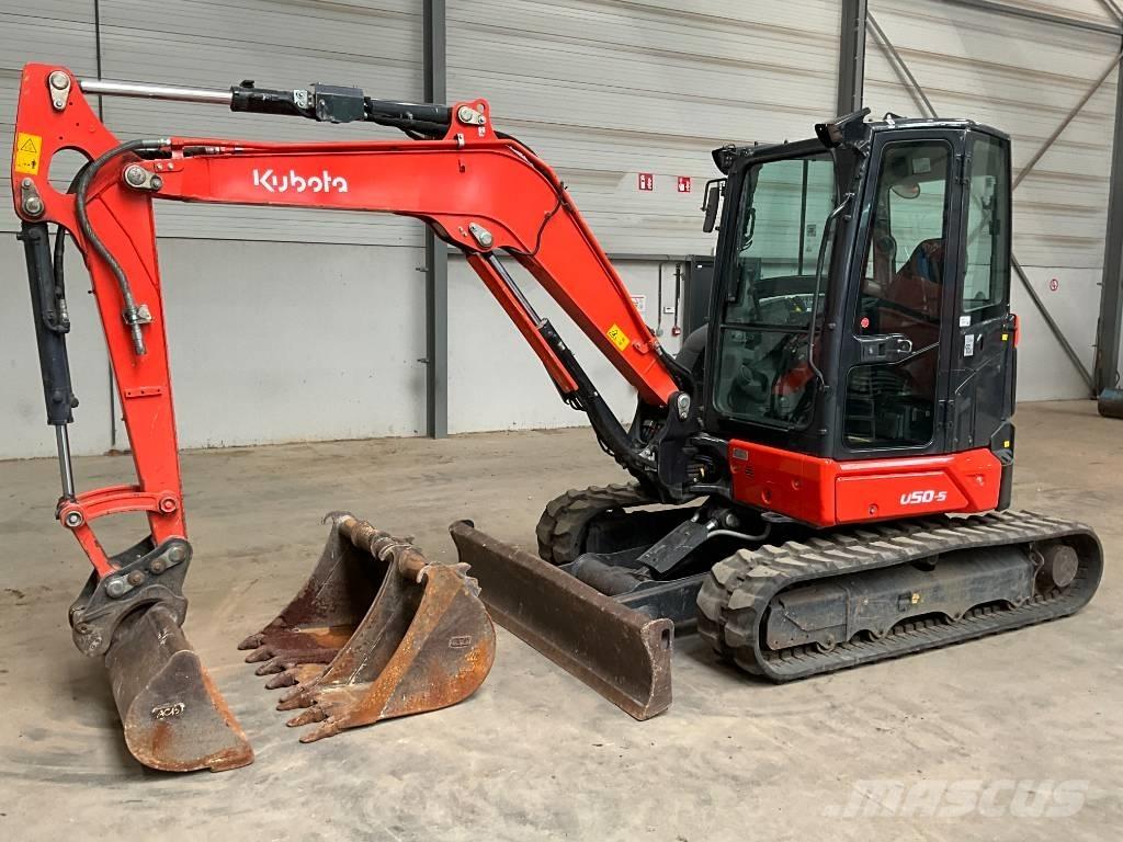Kubota U 50-5 Minigrävare < 7t
