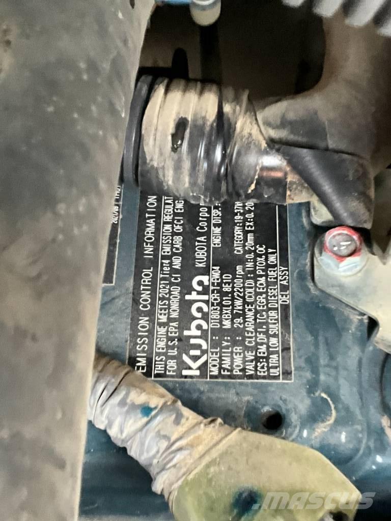 Kubota U 50-5 Minigrävare < 7t