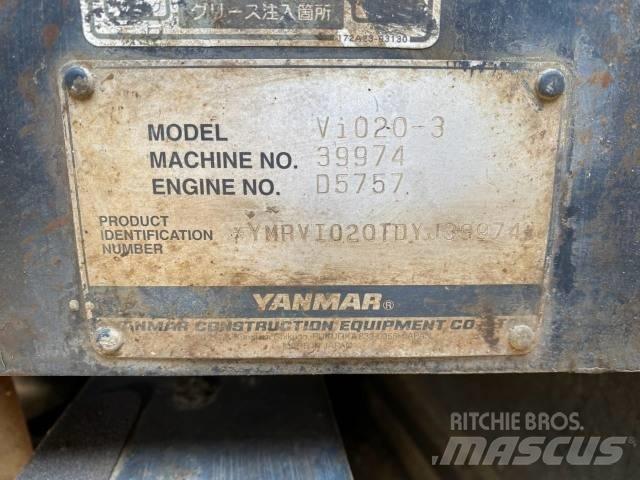 Yanmar VIO20-3 Minigrävare < 7t