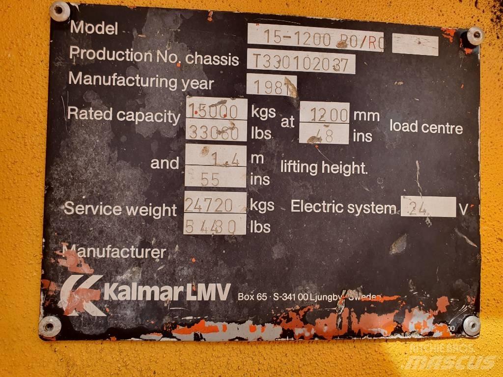 Kalmar 15-1200 Dieselmotviktstruckar