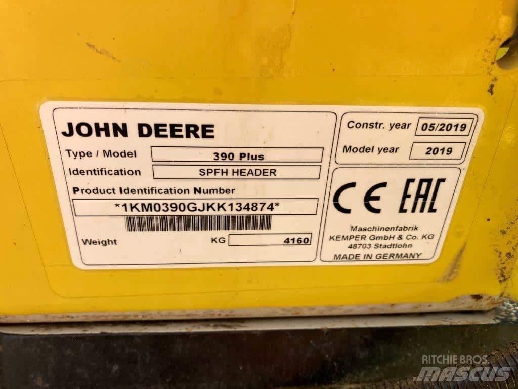 John Deere 390 Plus Självgående fälthackar