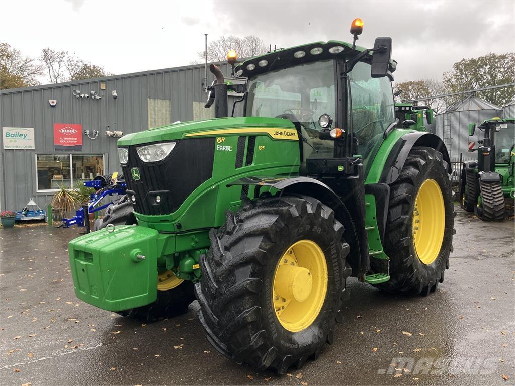 John Deere 6R 195 Traktorer