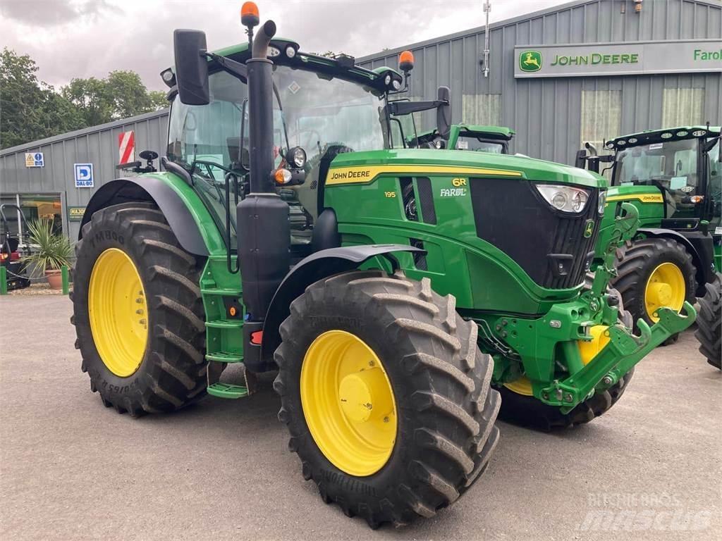 John Deere 6R 195 Traktorer